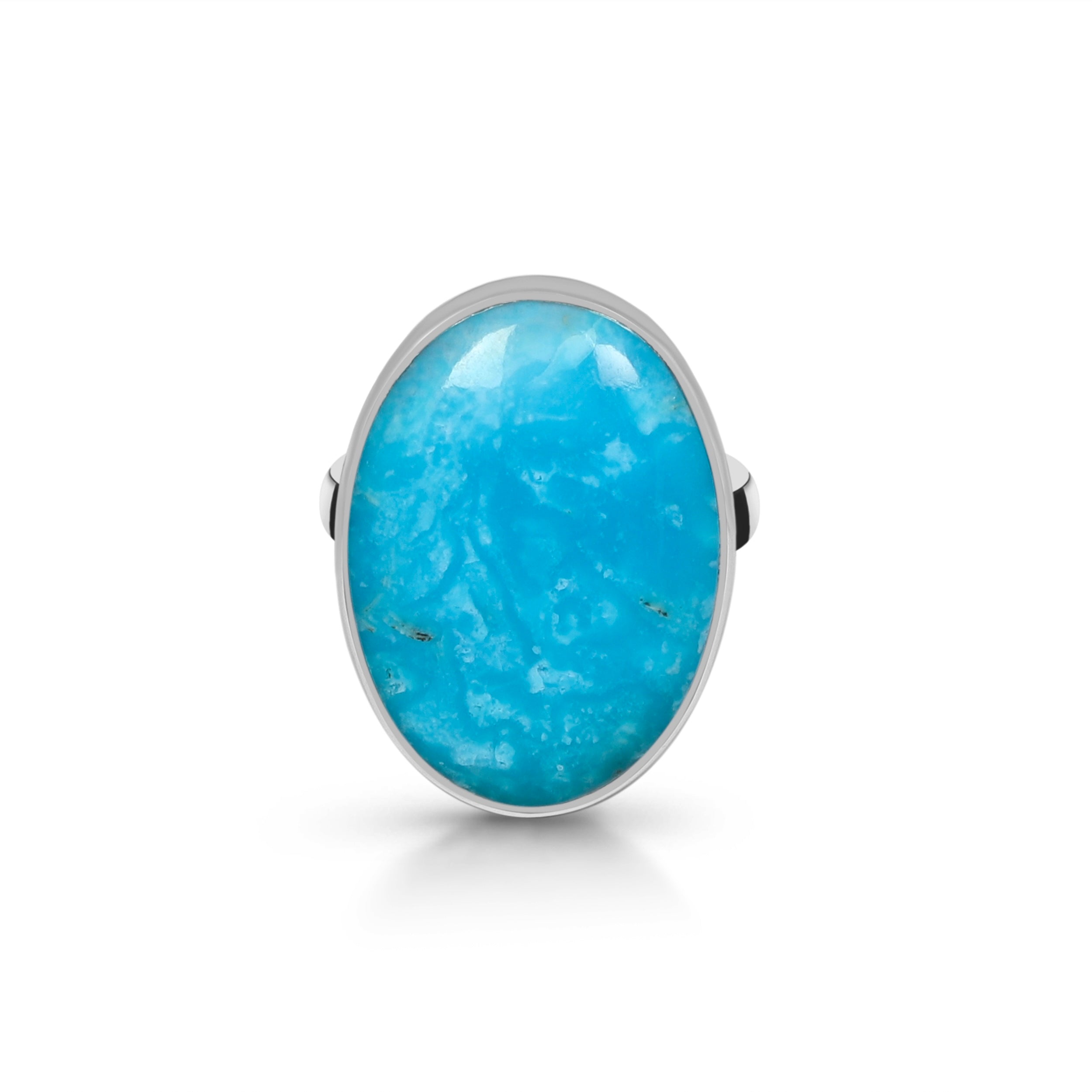 Turquoise Adjustable Ring-(TRQ-R-64.)