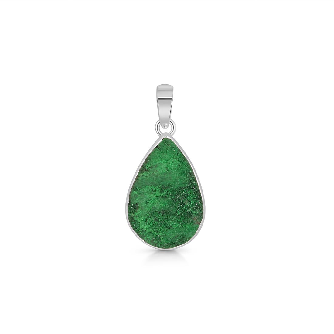 Uvarovite Druzy Pendant-(UVR-P-28.)