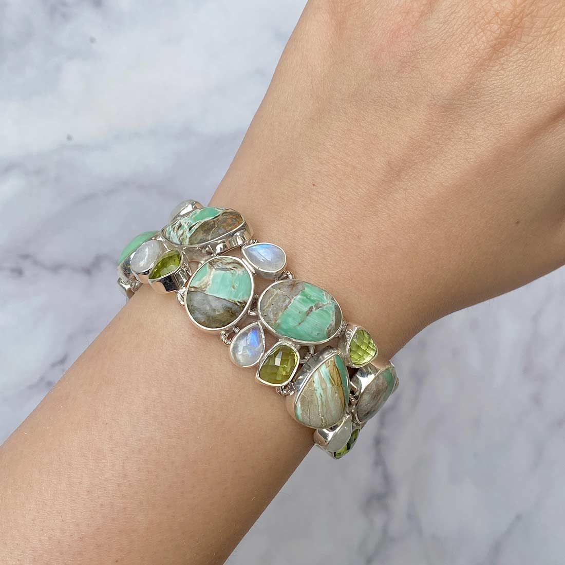 Variscite Bracelet-(VRC-B-1.)