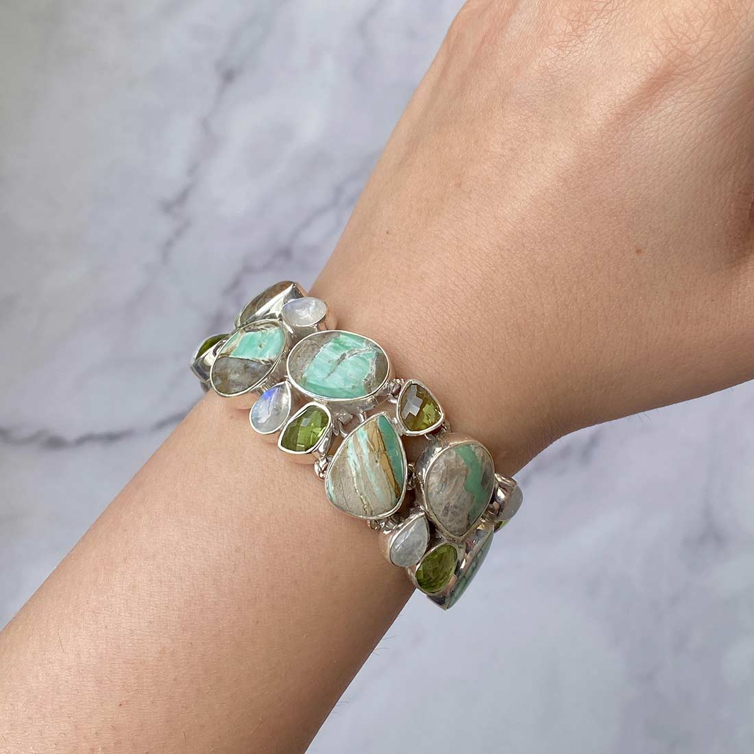 Variscite Bracelet-(VRC-B-1.)