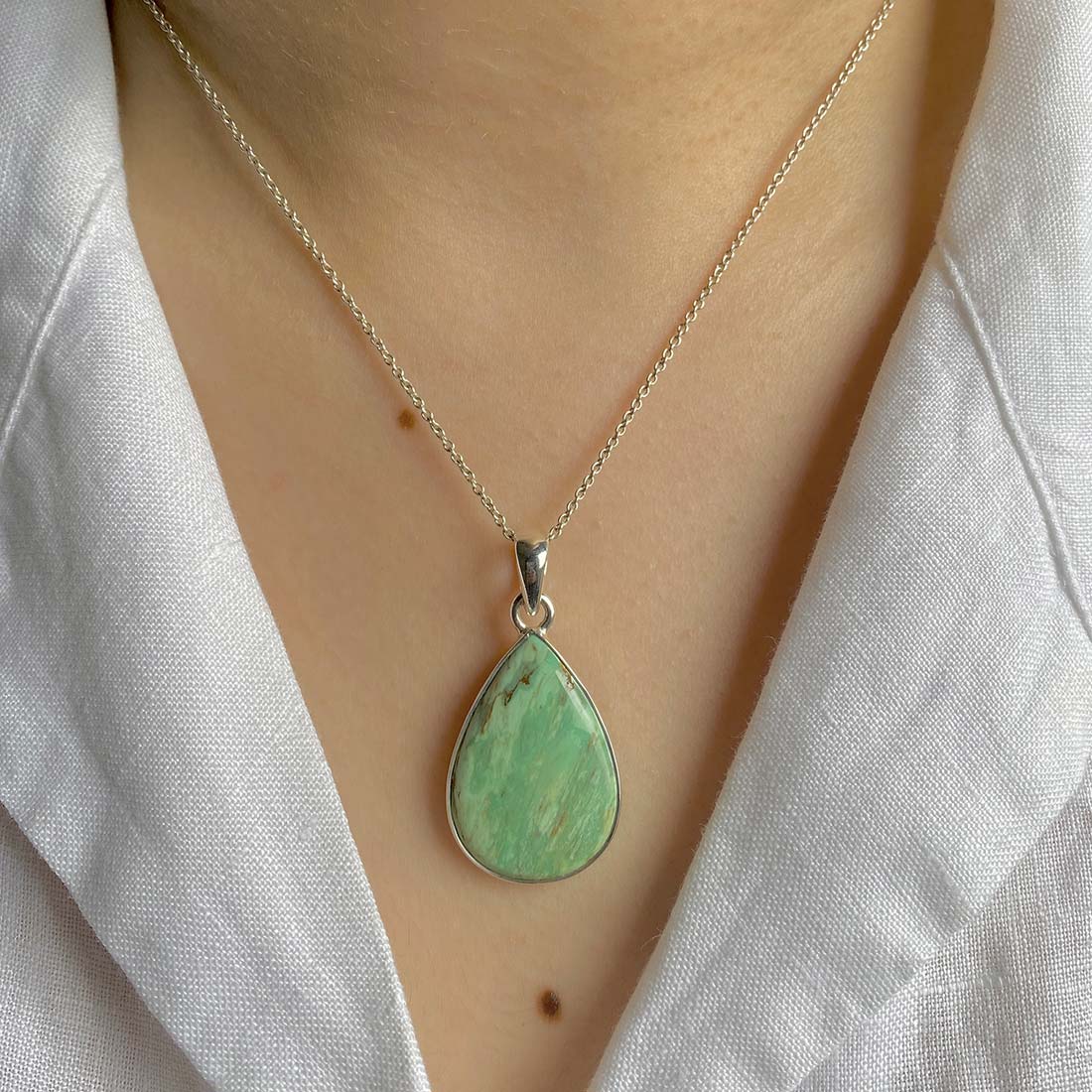 Variscite Pendant-(VRC-P-10.)