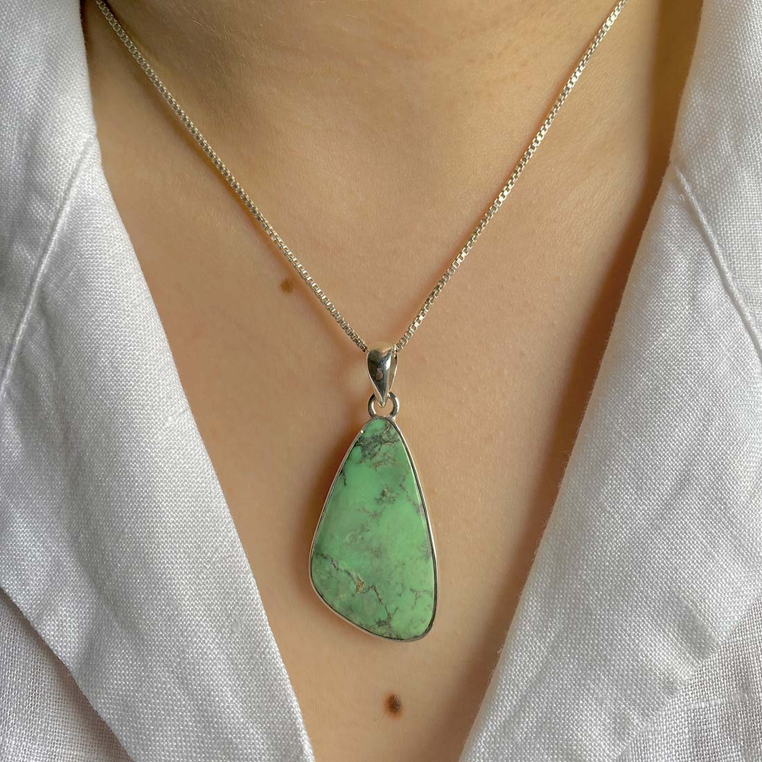 Variscite Pendant-(VRC-P-15.)