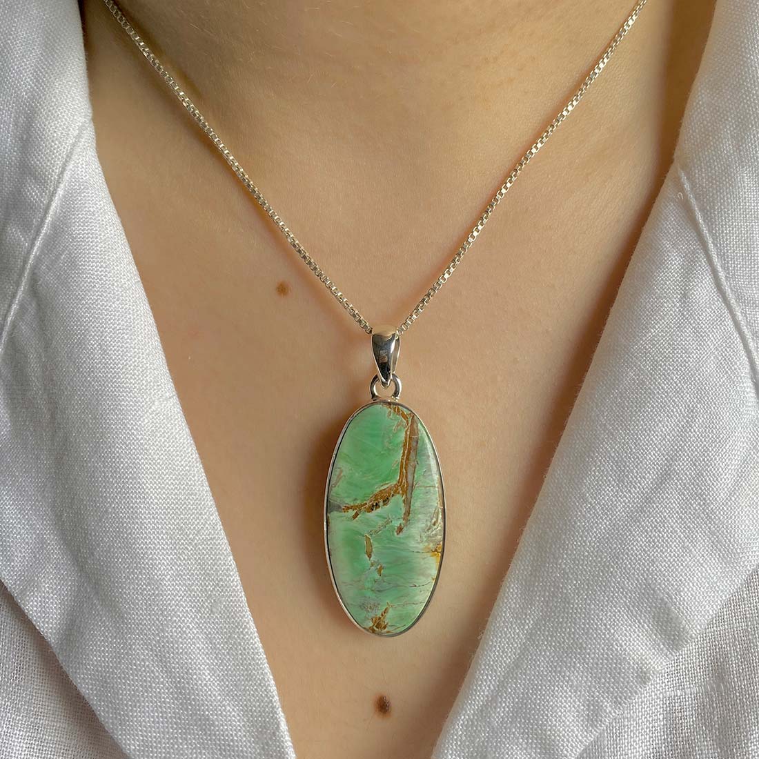 Variscite Pendant-(VRC-P-16.)