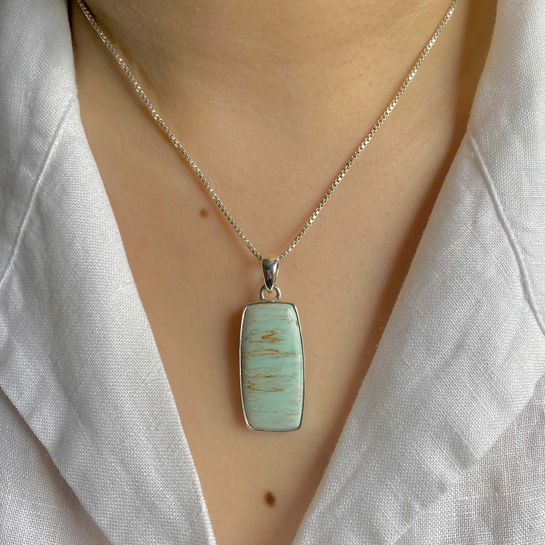 Variscite Pendant-(VRC-P-9.)