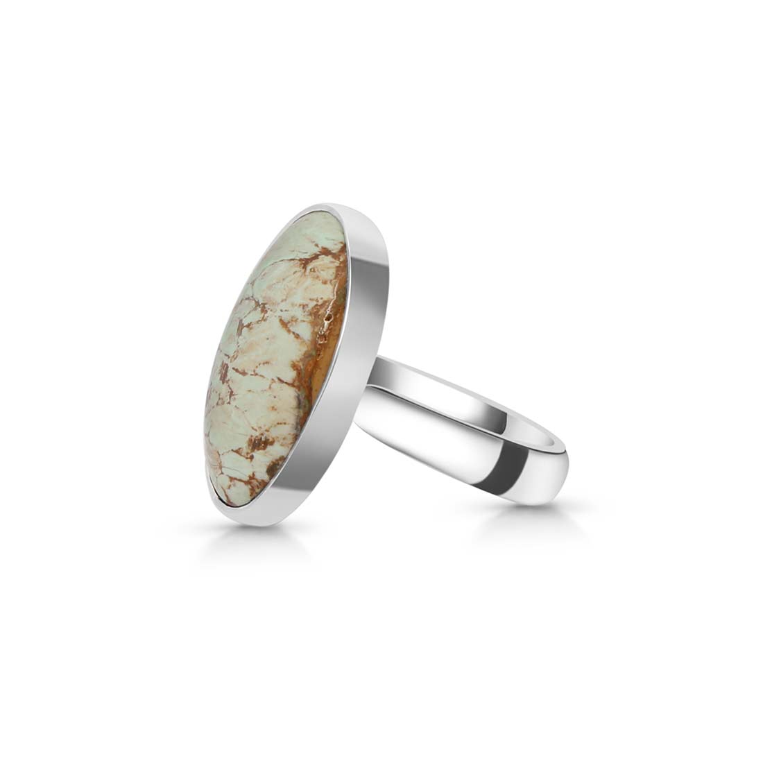 Variscite Adjustable Ring-(VRC-R-19.)