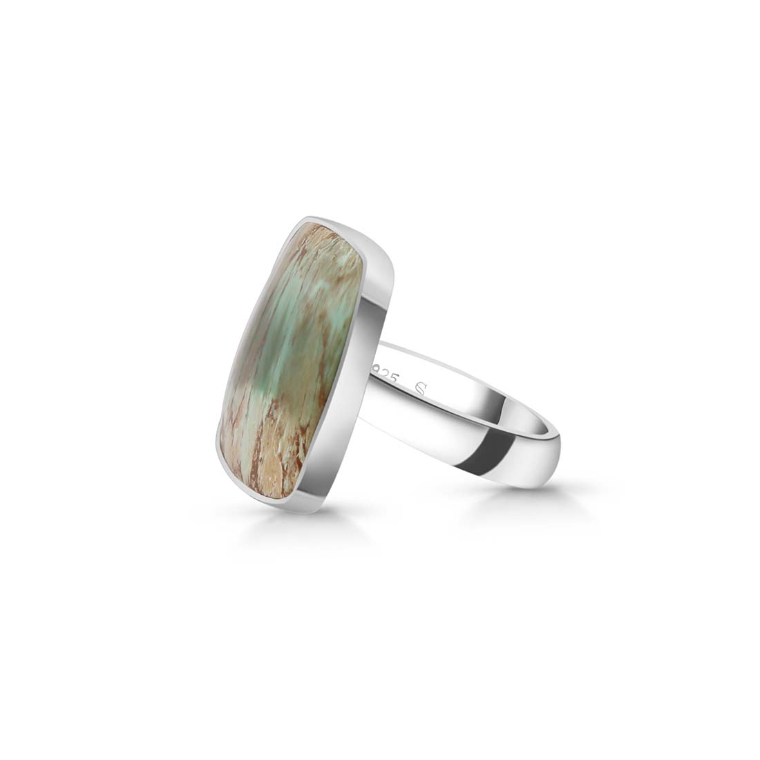 Variscite Adjustable Ring-(VRC-R-21.)