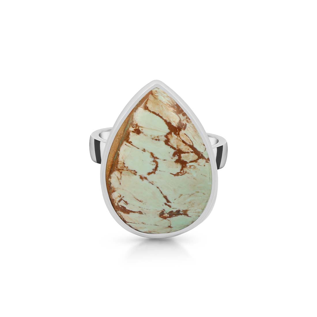 Variscite Adjustable Ring-(VRC-R-25.)