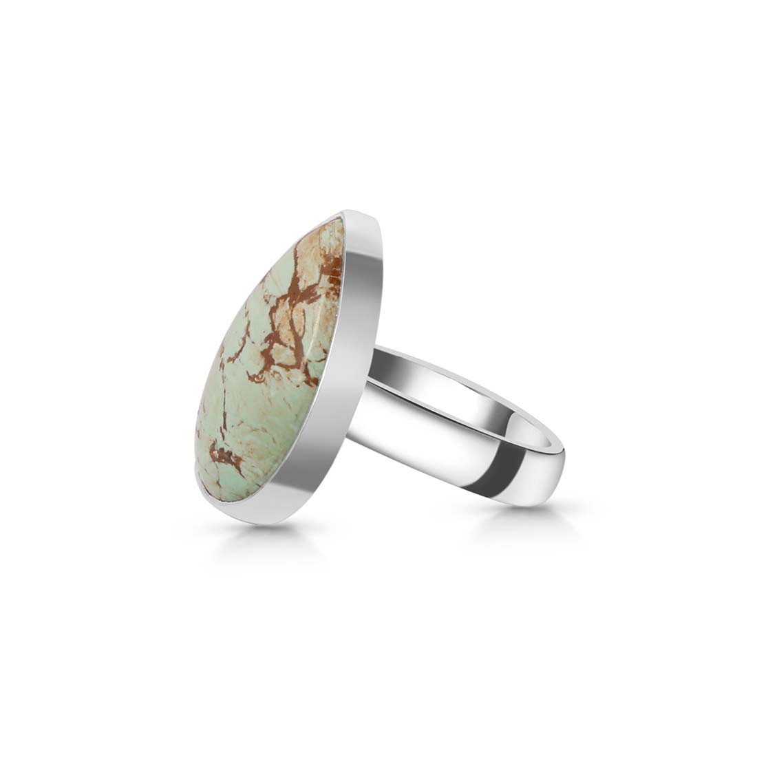 Variscite Adjustable Ring-(VRC-R-25.)