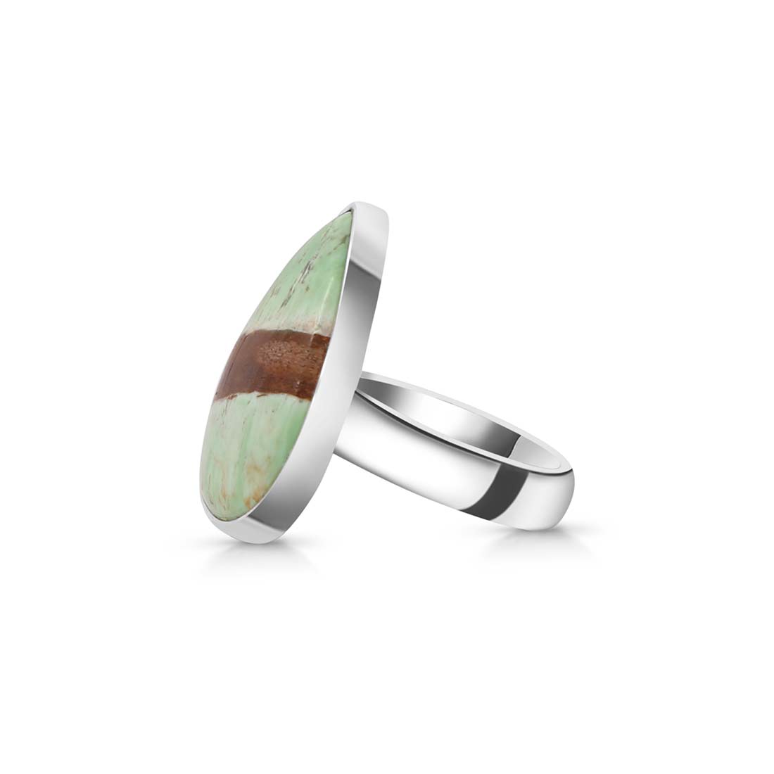 Variscite Adjustable Ring-(VRC-R-29.)