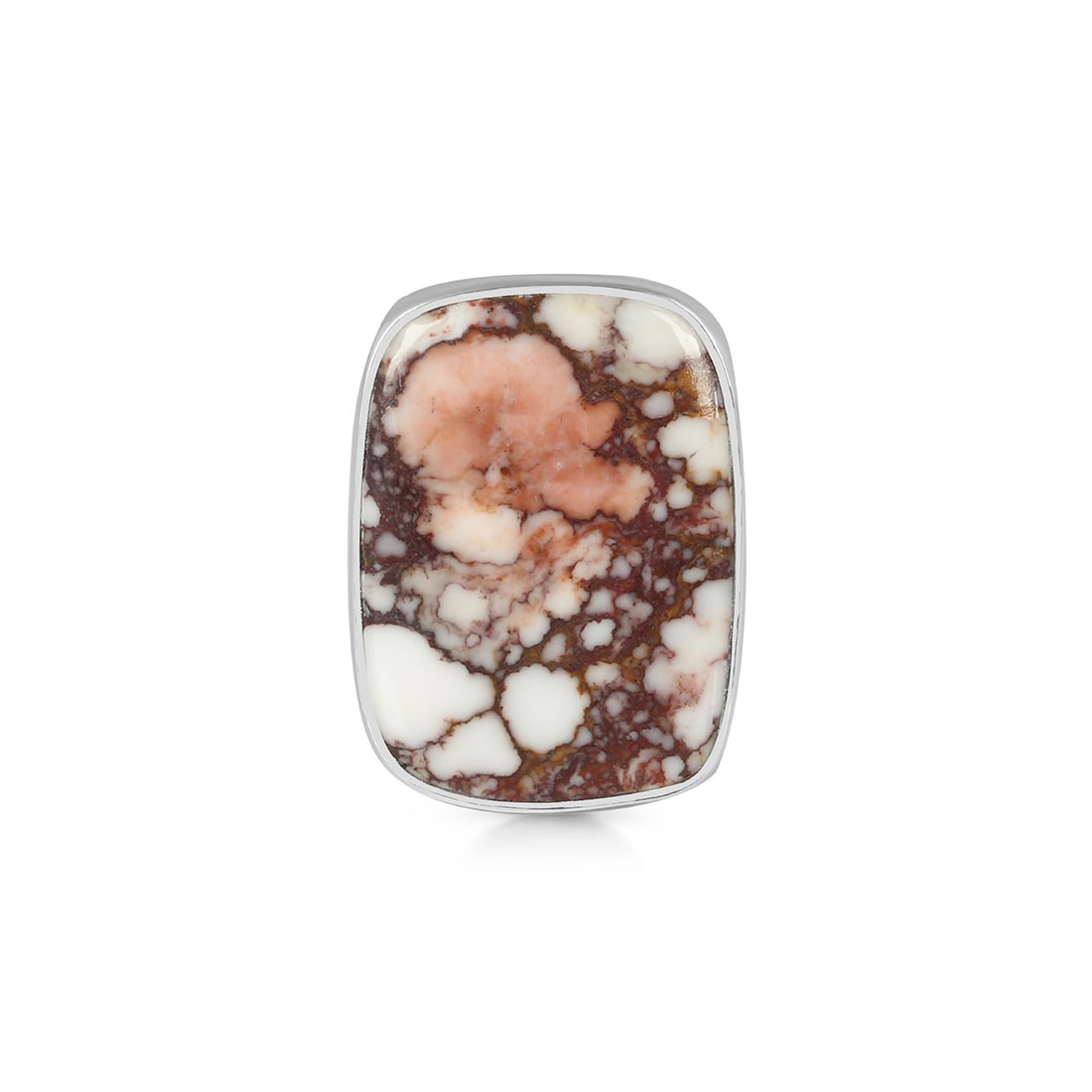 Wild Horse Jasper Adjustable Ring-(WOJ-R-62)