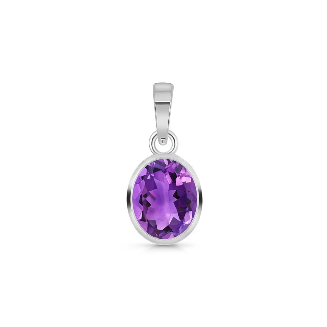 Amethyst Pendant-(AMT-SP-734.)