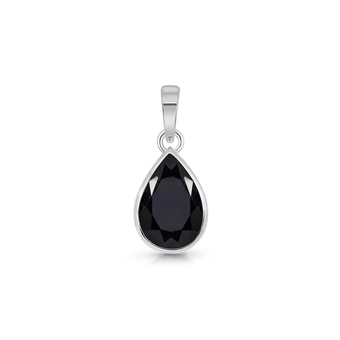 Black Tourmaline Pendant-(BLS-SP-470.)