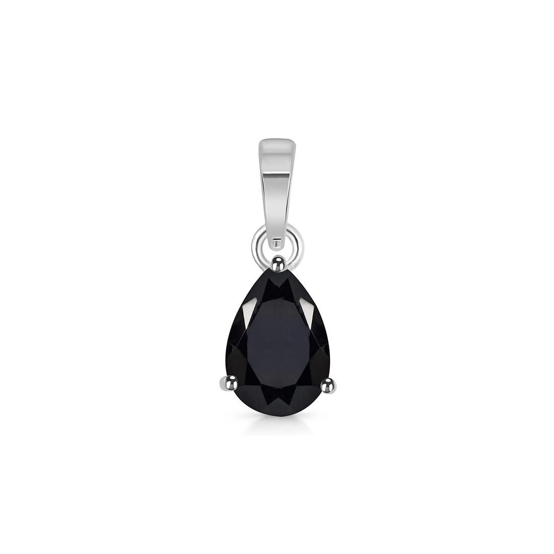 Black Tourmaline Pendant-(BLS-SP-917.)