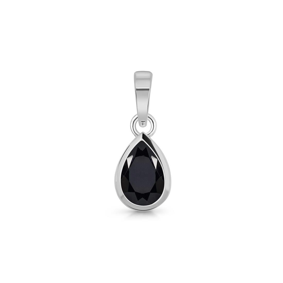 Black Tourmaline Pendant-(BLS-SP-956.)