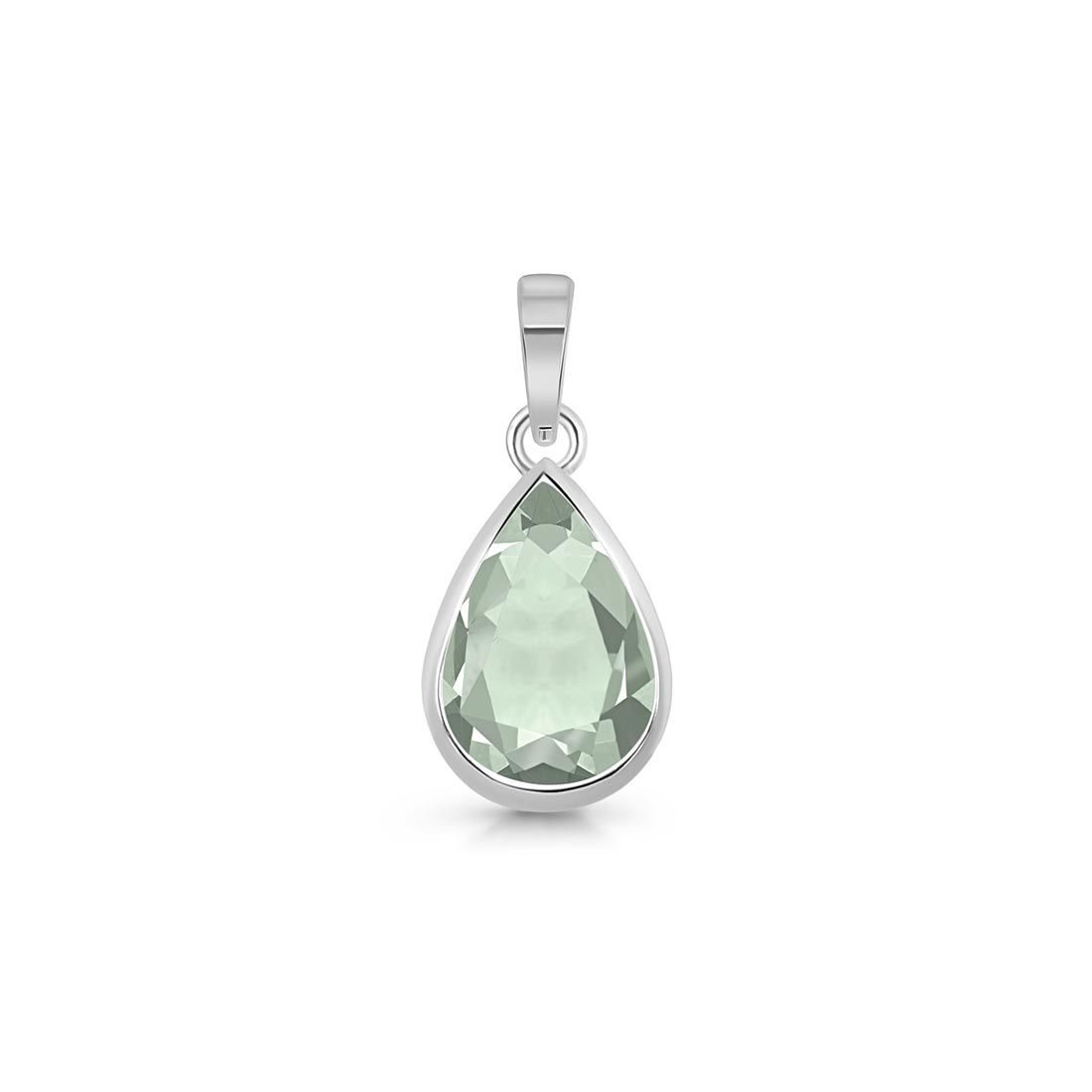 Green Amethyst Pendant-(GRA-SP-463.)