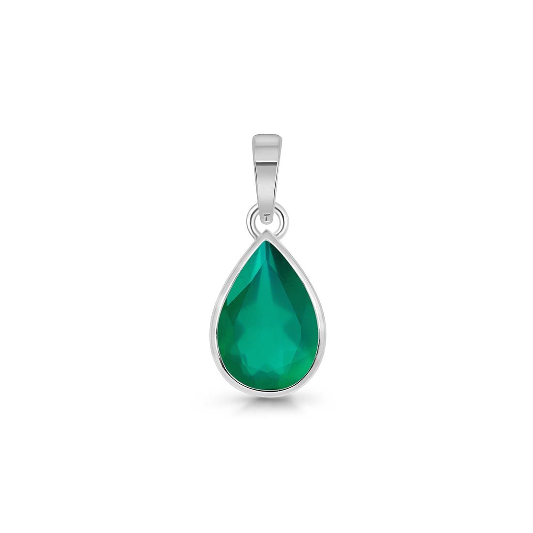 Green Onyx Pendant-(GRO-SP-470.)