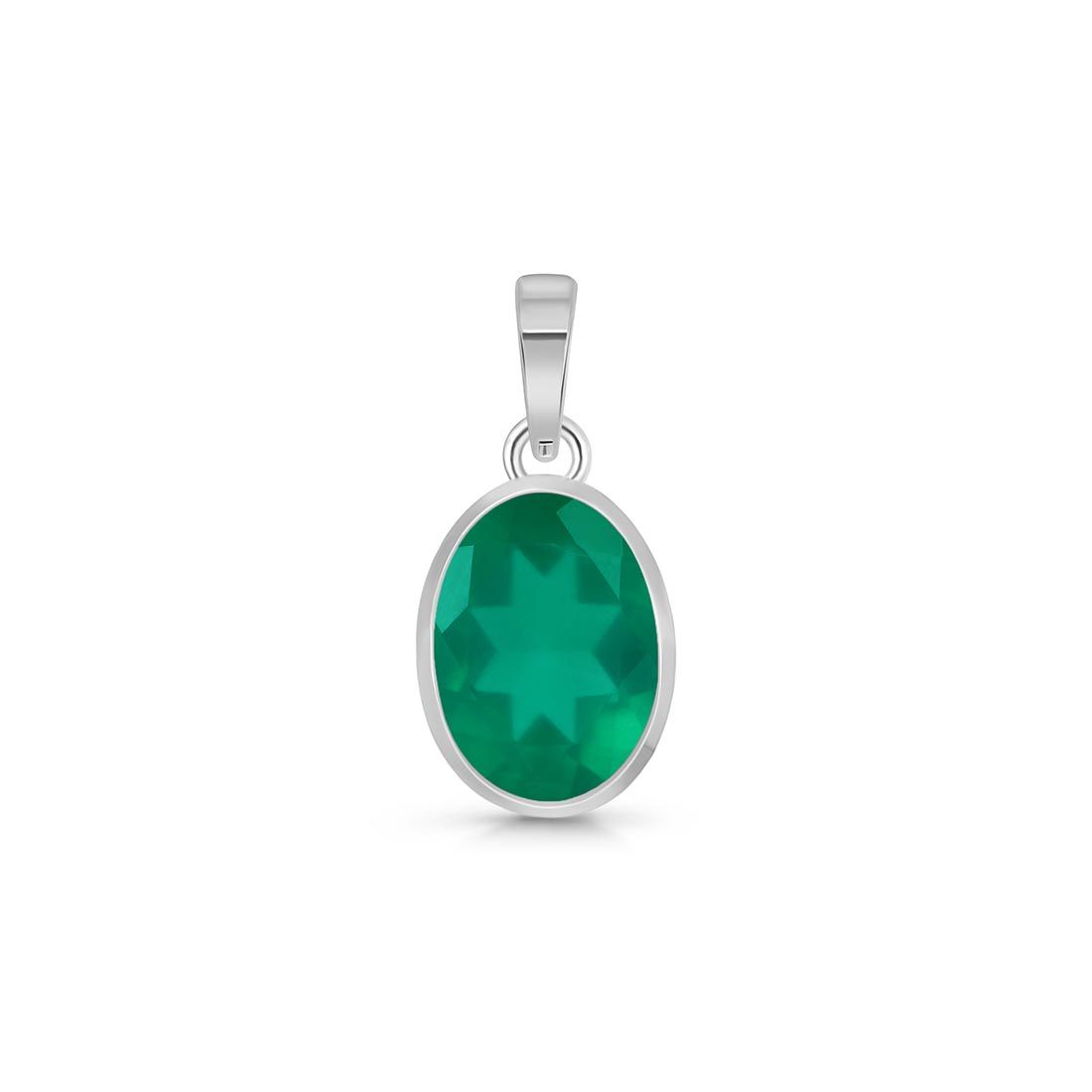 Green Onyx Pendant-(GRO-SP-471.)