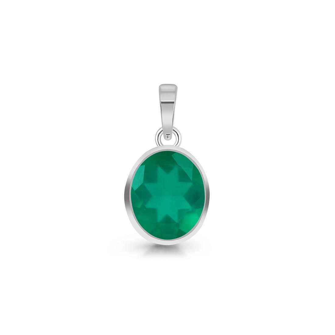 Green Onyx Pendant-(GRO-SP-793.)