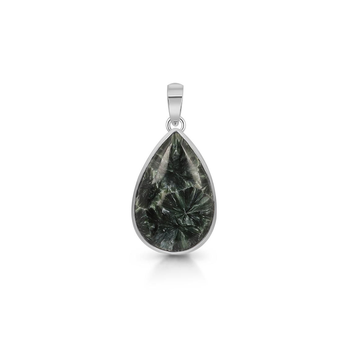 Seraphinite Pendant-(SER-P-12.)