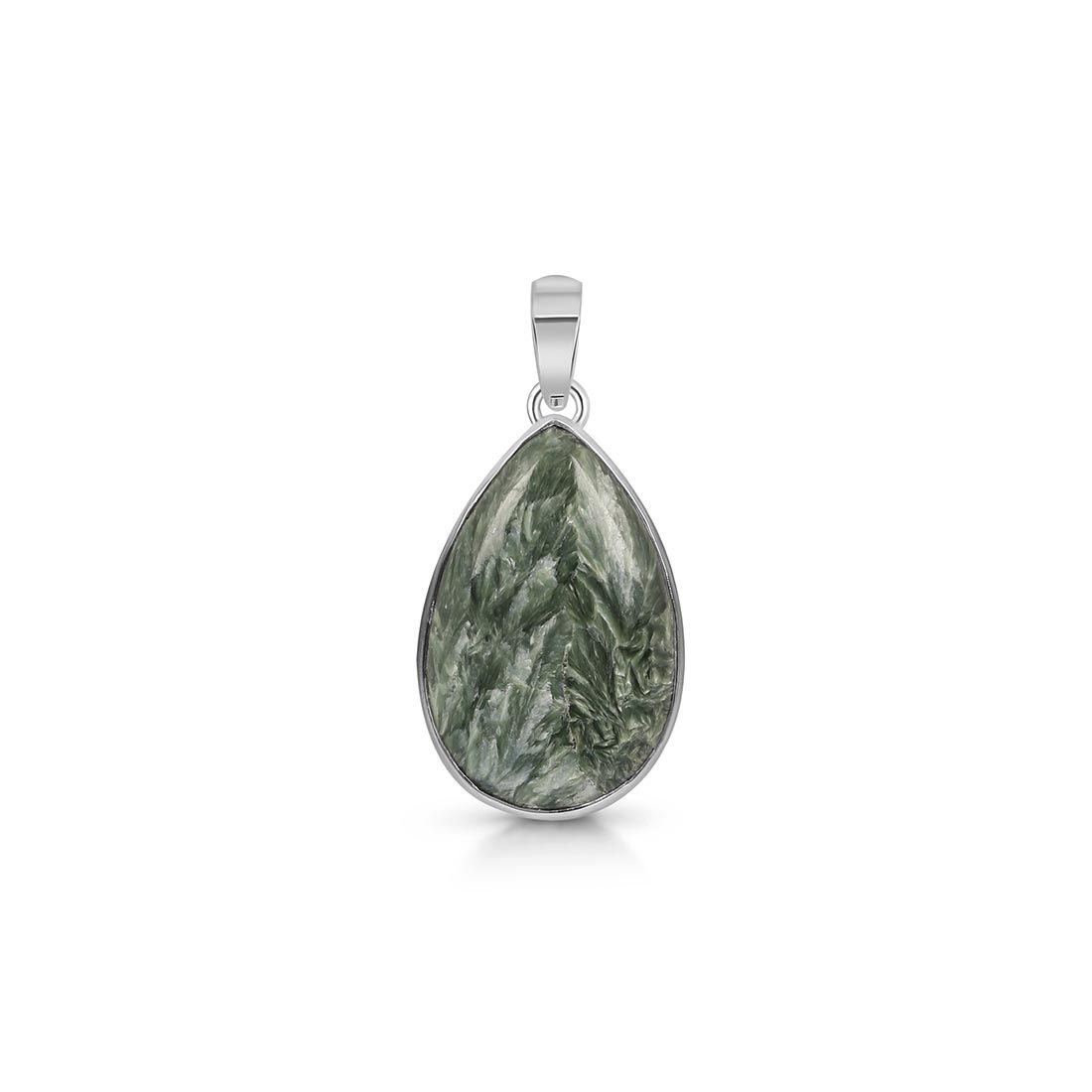 Seraphinite Pendant-(SER-P-13.)