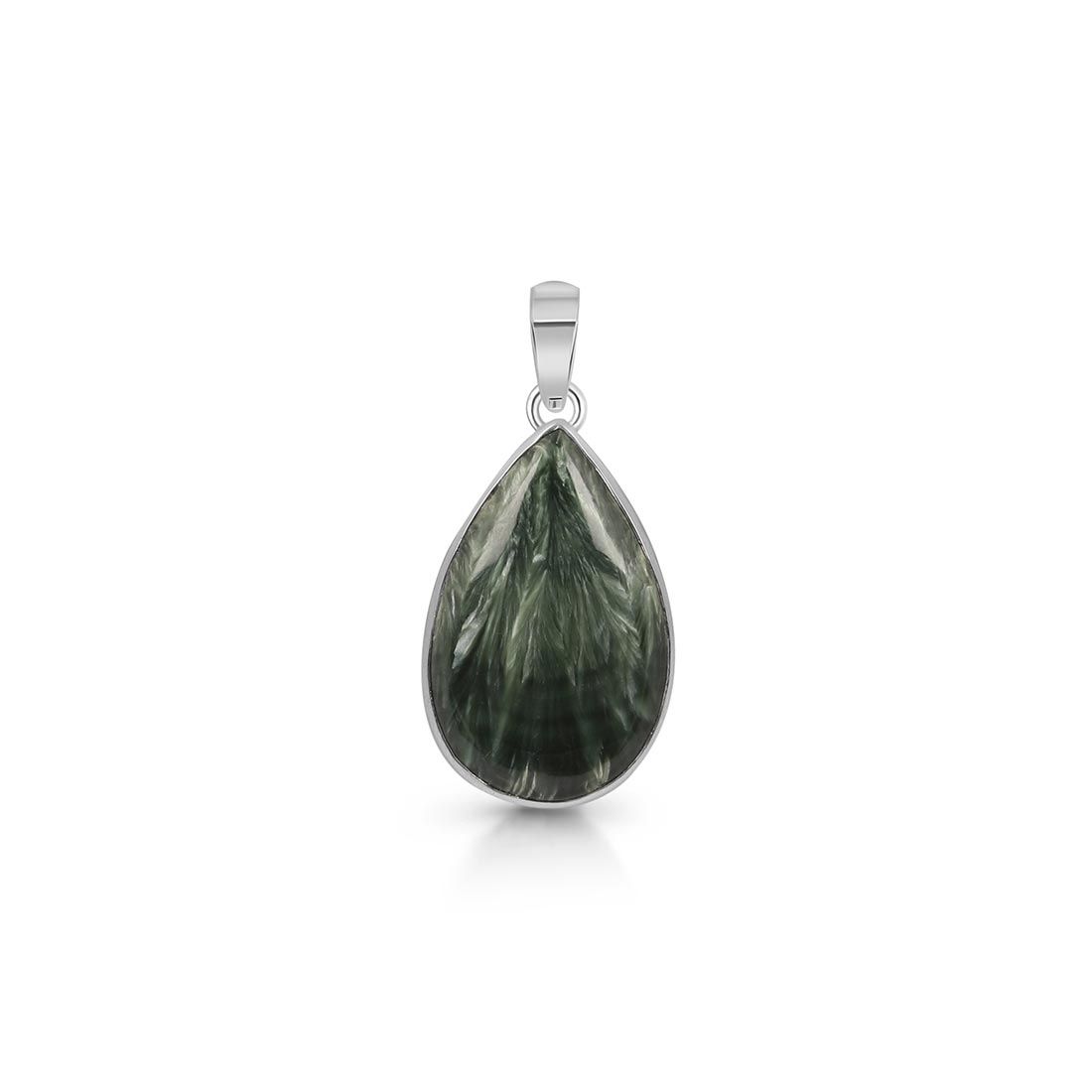 Seraphinite Pendant-(SER-P-4.)